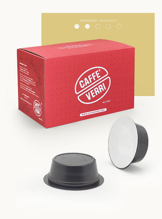 Crema Blend coffee capsules - compatible Lavazza A Modo Mio