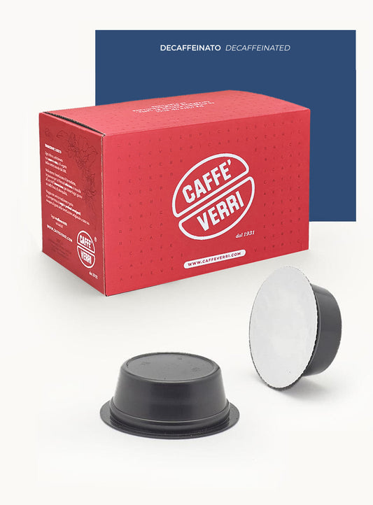 Decaffeinated coffee capsules - compatible Lavazza A Modo Mio