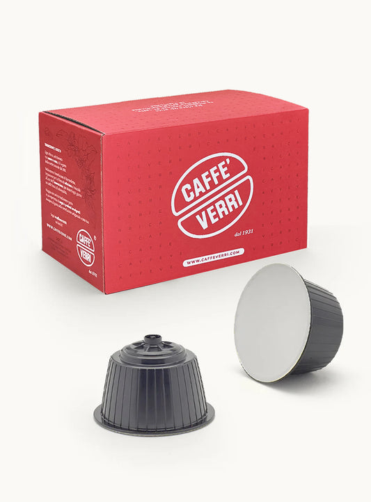 Ginseng soluble capsules Caffè Verri - compatible Nescafè Dolce Gusto