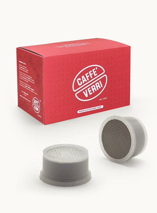 Ginseng soluble capsules Caffè Verri - compatible with Lavazza Espresso Point