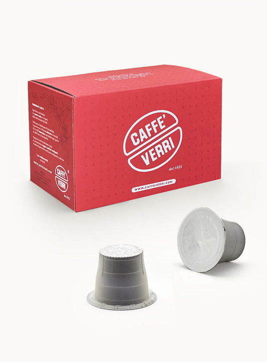 Ginseng soluble capsules Caffè Verri - compatible Nespresso
