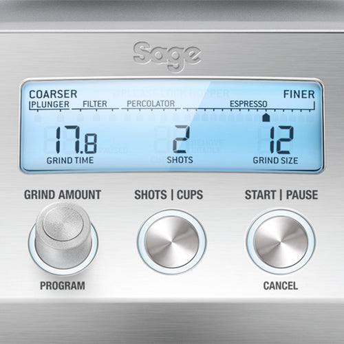 smart grinder pro display lcd
