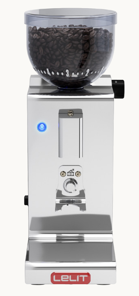 Macinacaffè LELIT FRED TEMPO - Acciaio Inossidabile Lucidato