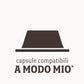 Decaffeinated coffee capsules - compatible Lavazza A Modo Mio