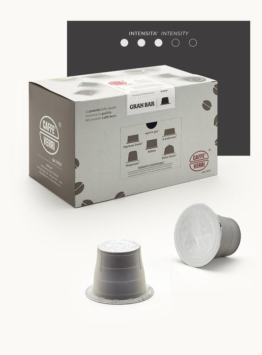 Granbar Blend coffee capsules - compatible with Nespresso